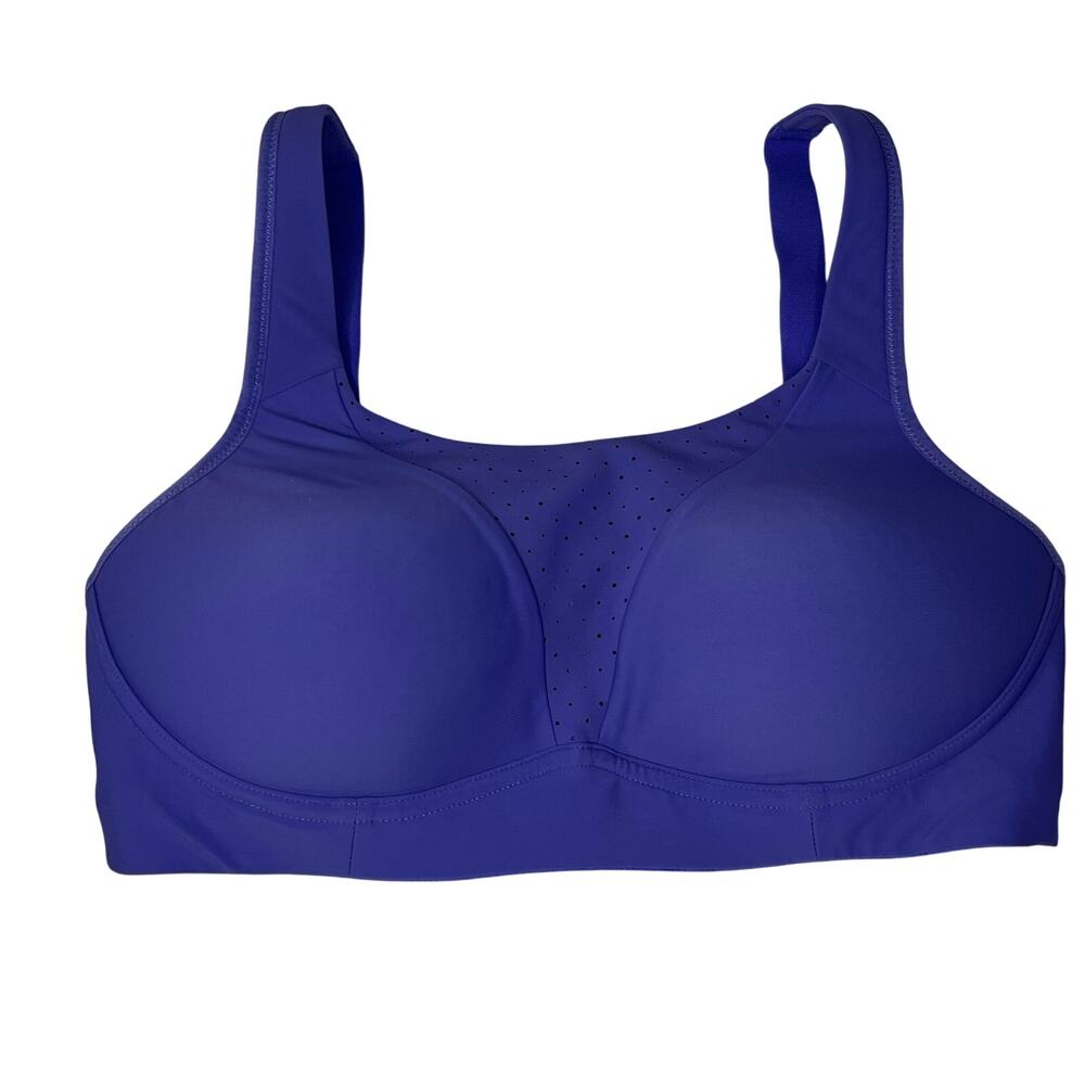 Lululemon Run Times Sports Bra High Support Purple Size 34D Running Gym Yoga
